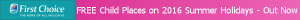 Free Child places - child friendly holidays