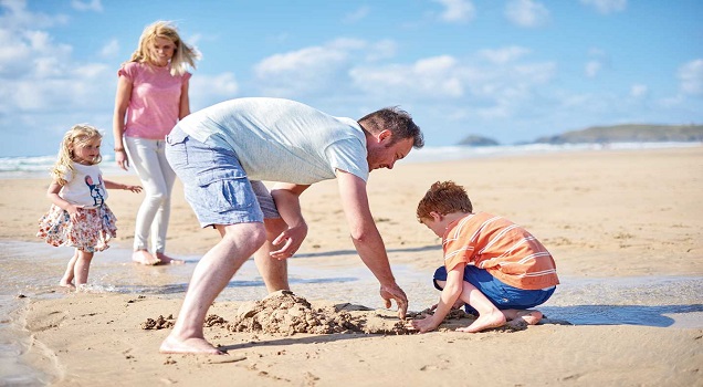 Low Cost Baby Friendly Holidays UK - Perran Sands