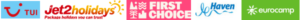 TUI Jet2 First Choice Haven Eurocamp